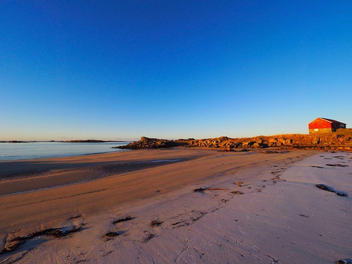 Midnight Sun View Lofoten Leknes Luaran gambar